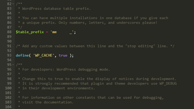 17 Tips Meningkatkan Keamanan Website Secara Komprehensif 7 Mengganti Prefix Database WordPress